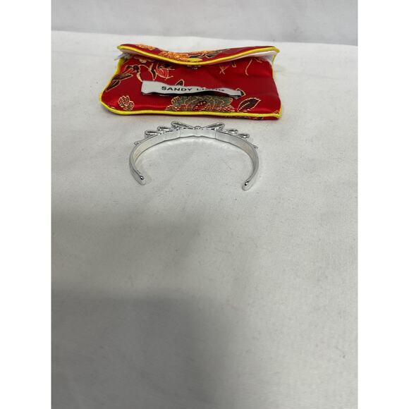 Sandy Liang 'Bulma' Silver Cuff Size OS - Picture 3 of 3
